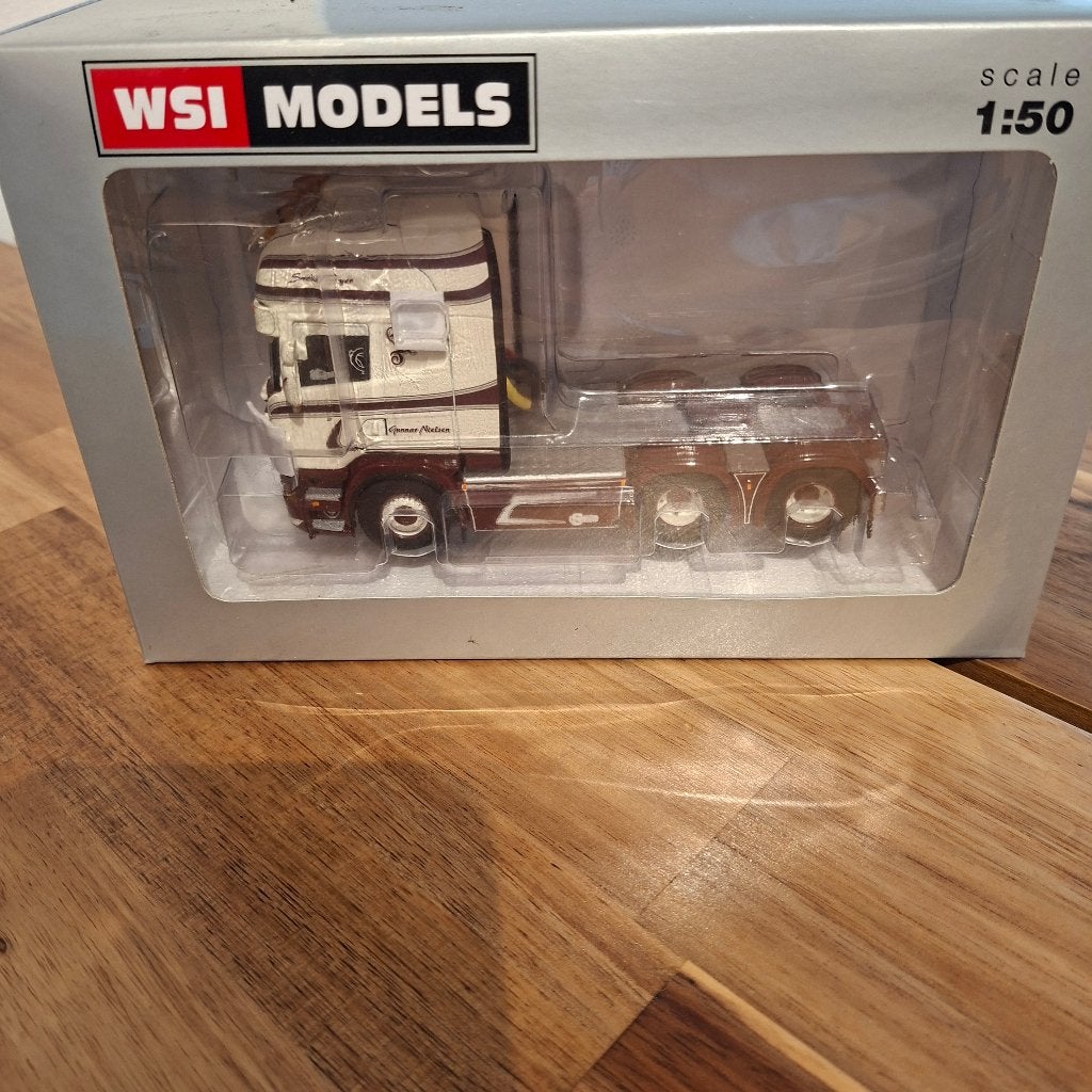 WSI Models Scania R-serie 6 X 2 GN-Transport DENMARK & DOOS., Ophalen of Verzenden, Nieuw, Bus of Vrachtwagen, Wsi