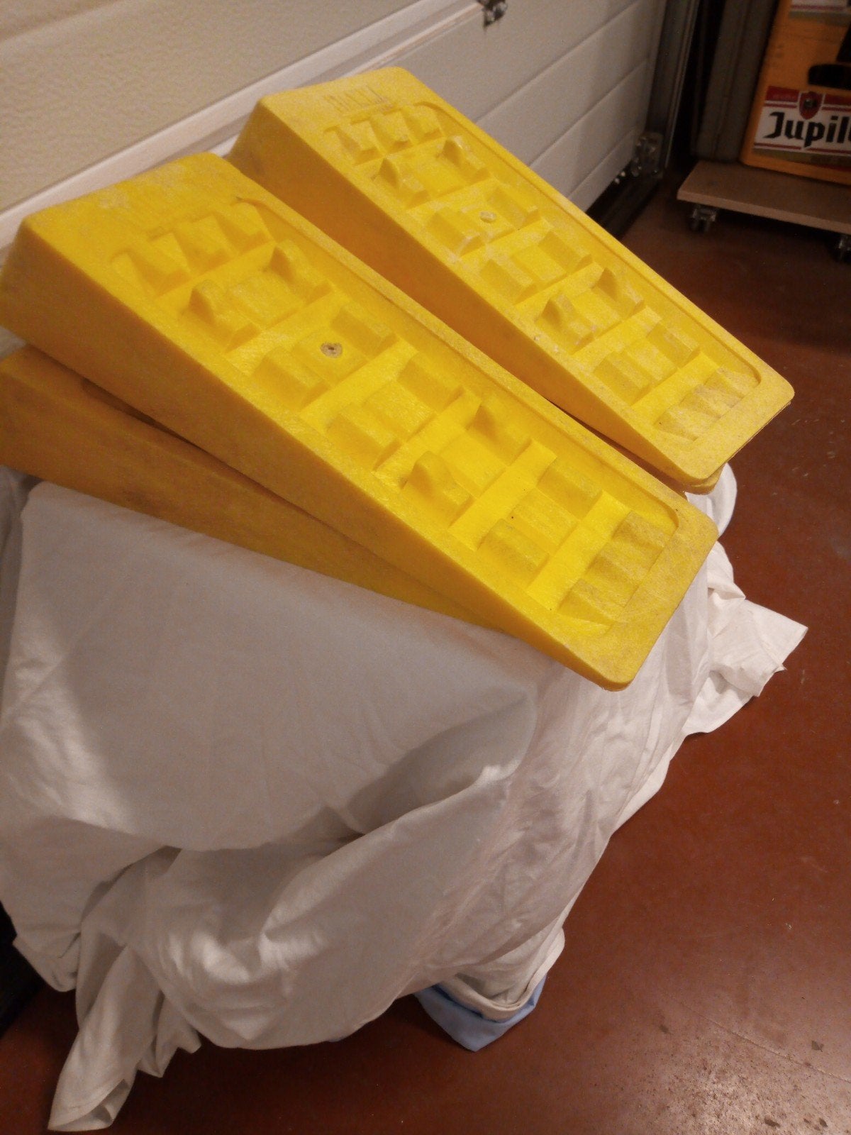 Spie en voor camper of ...., Ophalen