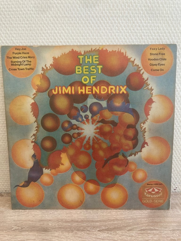 the best of Jimi Hendrix LP - Karussell - India!, LP, Ophalen of Verzenden, Zo goed als nieuw, 12 inch