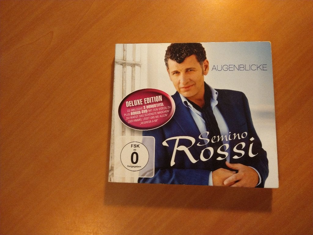 CD Semino Rossi – Augenblicke (Deluxe Edition) + DVD, Ophalen of Verzenden, Zo goed als nieuw