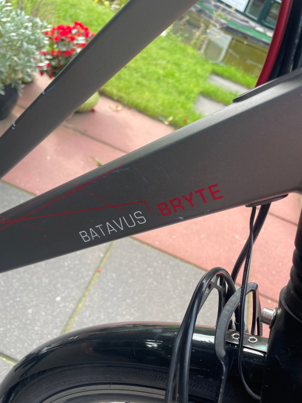 Batavus Bryte E-bike - met middenmoter, Ophalen, Gebruikt, Batavus, 51 tot 55 cm