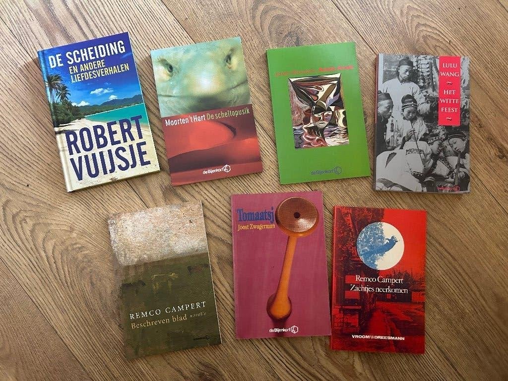 6x literaire boekenmaand Bijenkorf, Ophalen of Verzenden, Gelezen