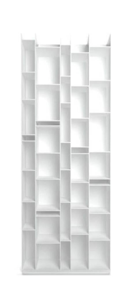 Random MDF italia boekenkast wit, Ophalen, 200 cm of meer, 50 tot 100 cm, Zo goed als nieuw