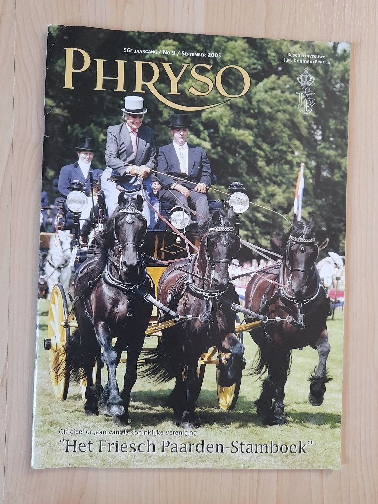 TIJDSCHRIFT PHRYSO 2005 TM 2007, Boeken, Ophalen of Verzenden, Zo goed als nieuw, Overige typen