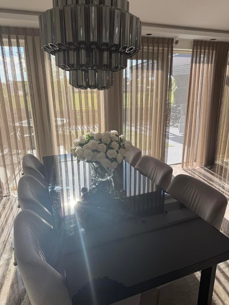 Richmond hanglamp - Moderne designlamp, totale hoogte 80 cm, Ophalen of Verzenden, Zo goed als nieuw, Metaal, 75 cm of meer
