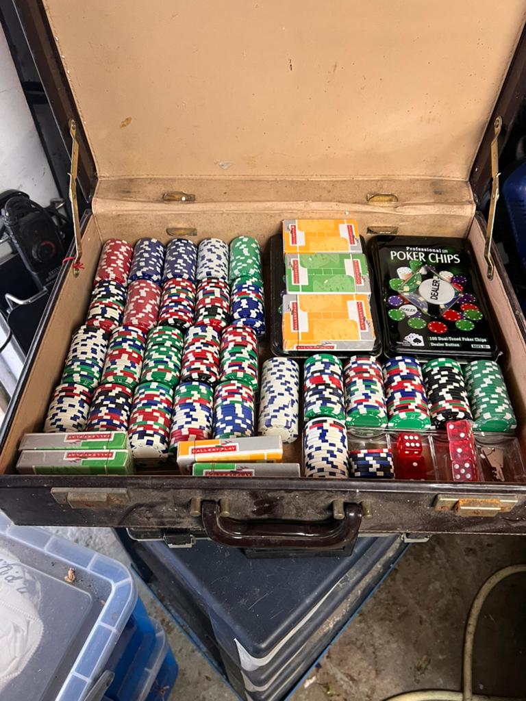 Poker fiches, Ophalen
