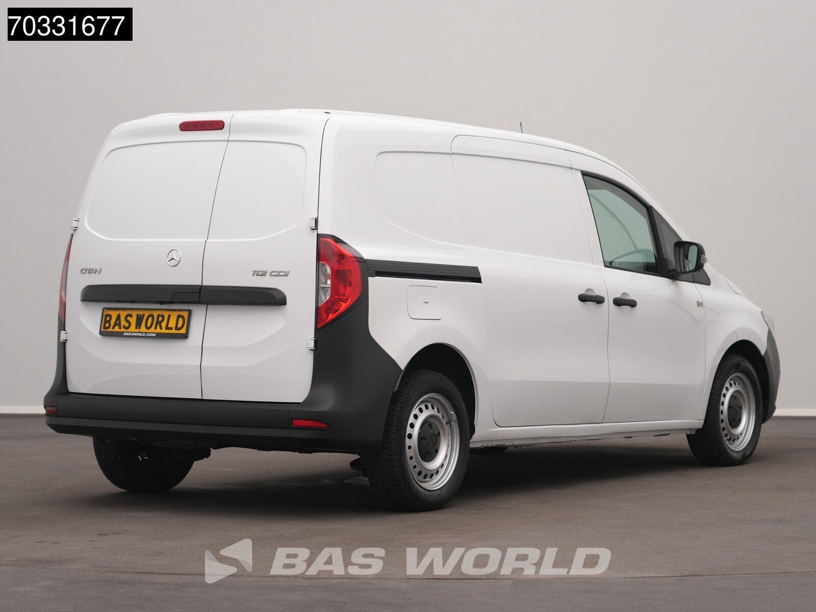 Mercedes Citan 112 CDI L2H1 LED Airco Camera Cruise Parkeers, Stof, Gebruikt, Euro 6, 4 cilinders