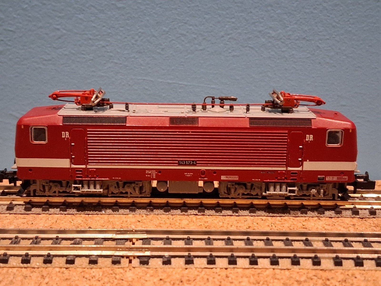 locomotief Br 143 N-spoor, Gebruikt, Ophalen of Verzenden, Roco, Analoog