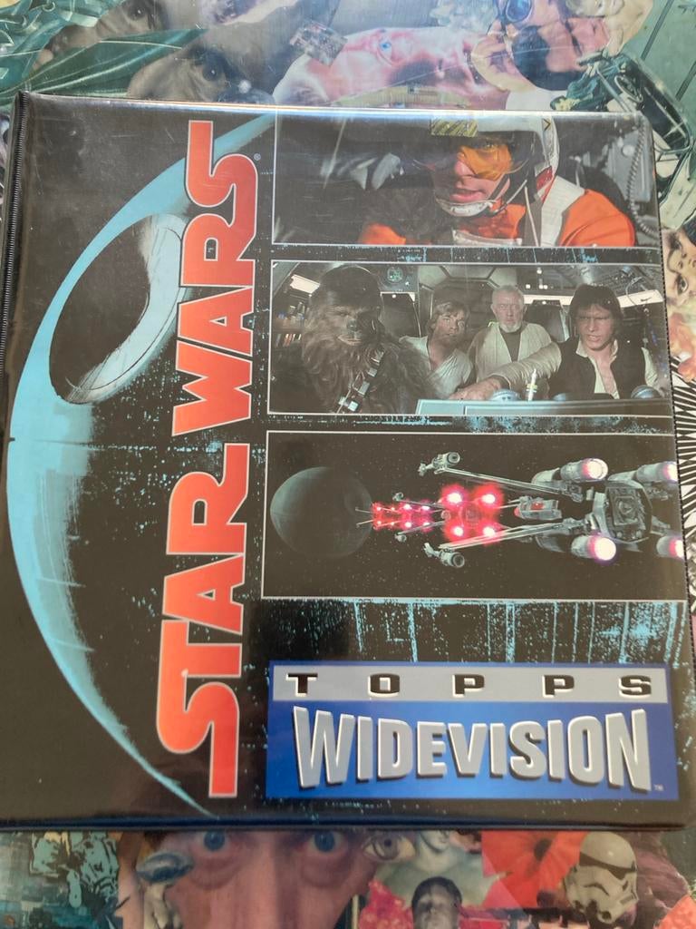 Star Wars Topps Widescreen complete collectie (eerste 3 film, Ophalen of Verzenden, Gebruikt, Overige typen