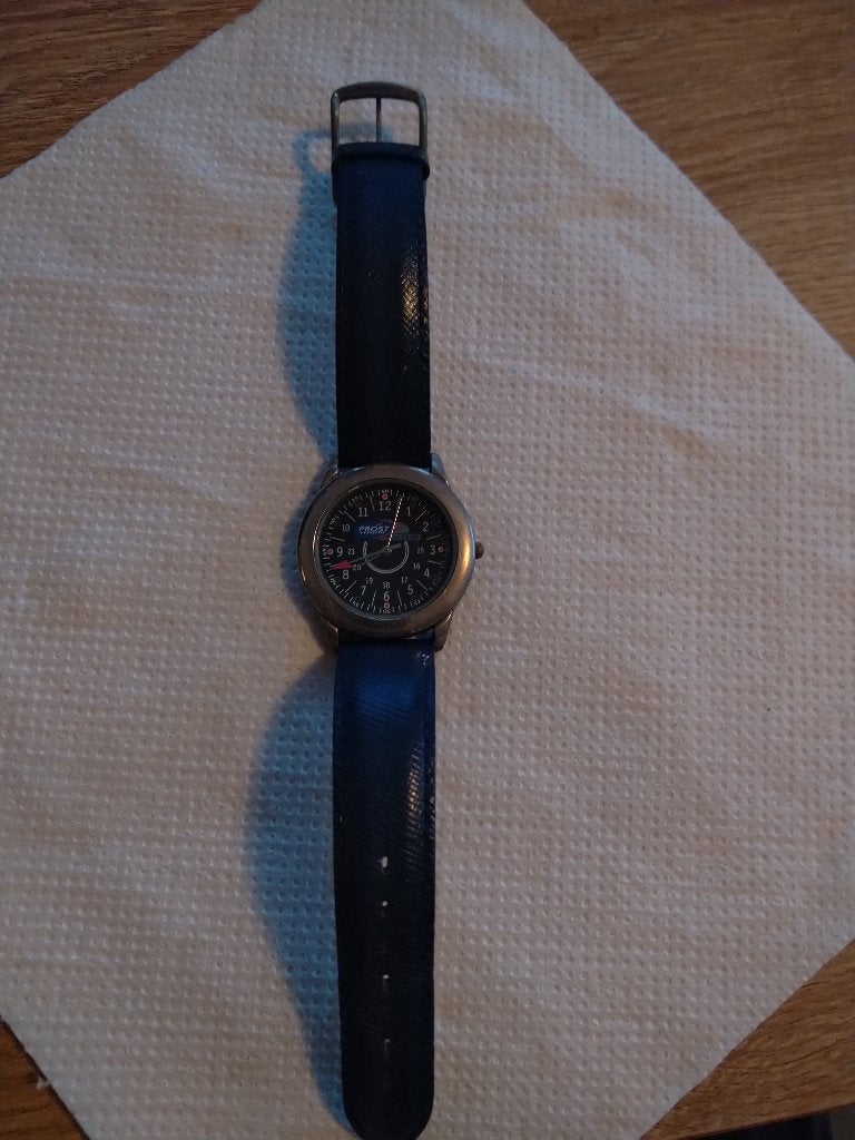 "Prost" grand prix "Le Club" retro/vintage horloge, Verzenden, Gebruikt