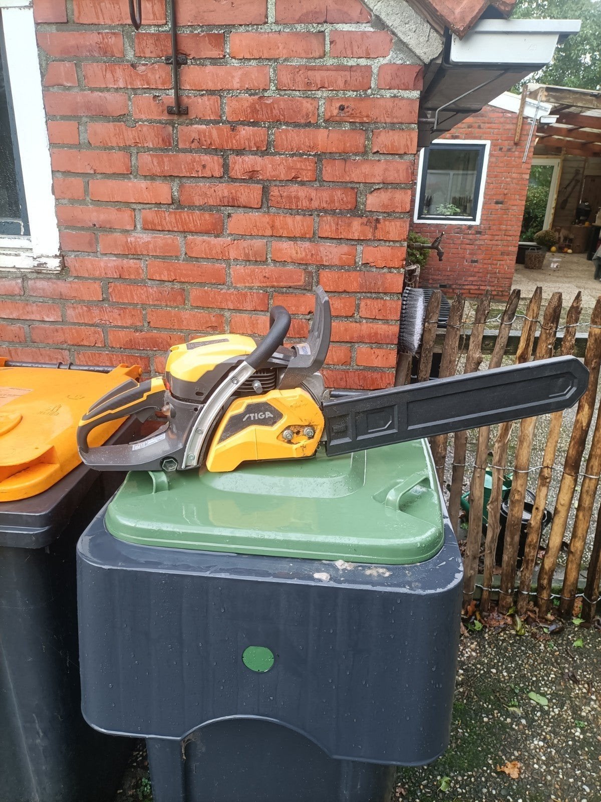 Stiga SP 526 Benzine Kettingzaag 50 cm blad weinig gebruikt, Tuin en Terras, Ophalen of Verzenden, Zo goed als nieuw, Boomzaag