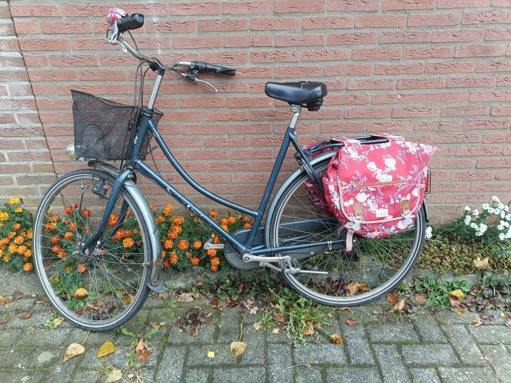 Gazelle damesfiets 28 inch 7 versnellingen + fietstas + mand, Ophalen, Gebruikt, Versnellingen, 56 cm of meer