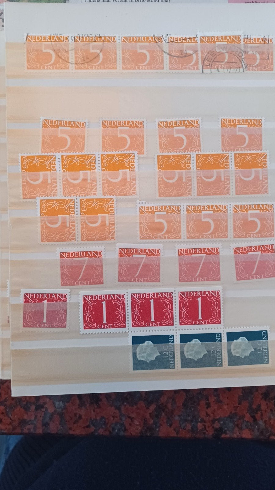 Nederlandse postzegels Juliana, diverse waarden, Ophalen of Verzenden, Na 1940, Gestempeld