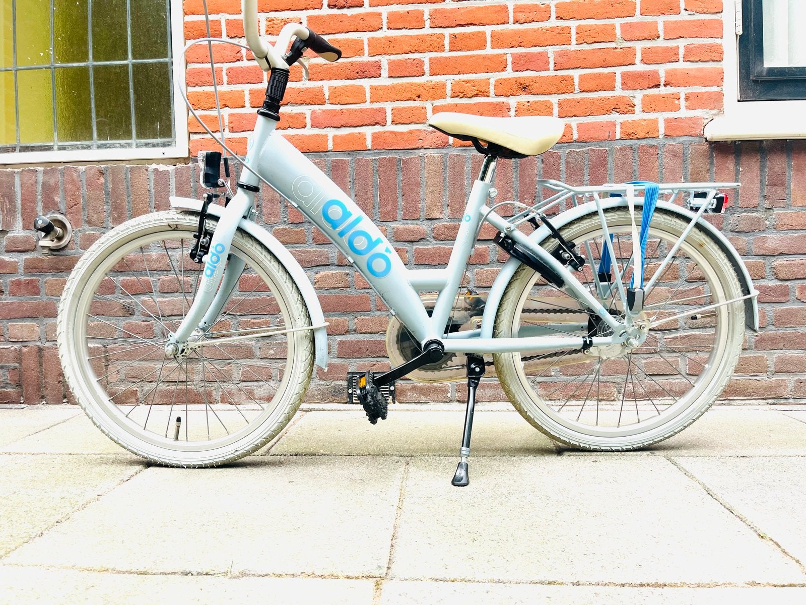 Aldo fiets - Zo goed als nieuw, Fietsen en Brommers, (Extra) lage instap, Velgrem, Zo goed als nieuw, Minder dan 47 cm