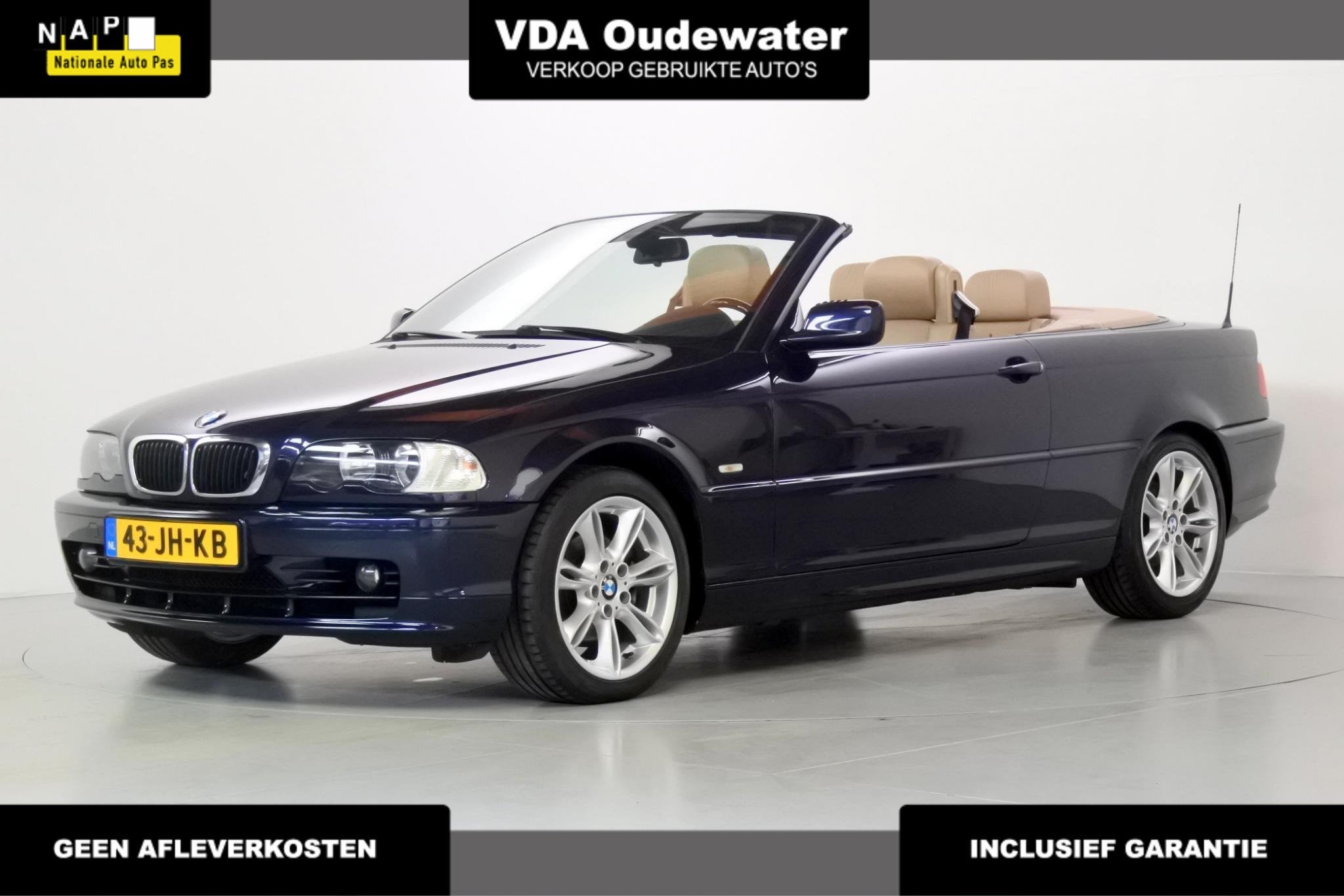 BMW 3-serie Cabrio 318Ci Executive NL auto Nette staat 17", Auto's, BMW, 13 km/l, Achterwielaandrijving, Cabriolet, Handgeschakeld