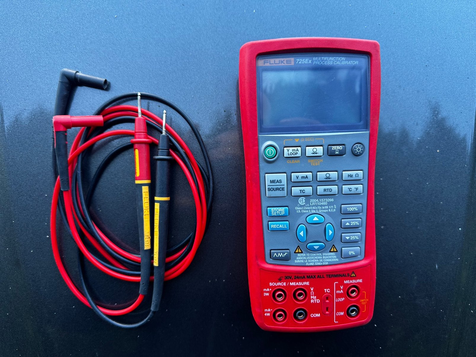 Fluke 725 ex Process Calibrator, Ophalen of Verzenden, Gebruikt, Multimeter