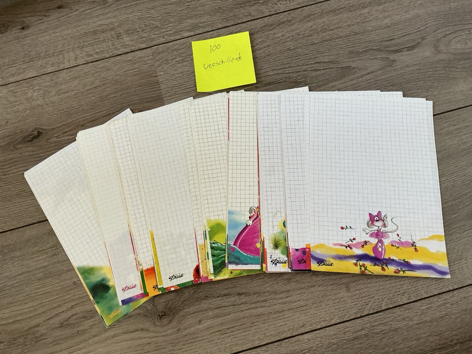100 witte A5 blaadjes, Verzamelen, Ophalen of Verzenden, Zo goed als nieuw, Papier, Kaart of Schrift