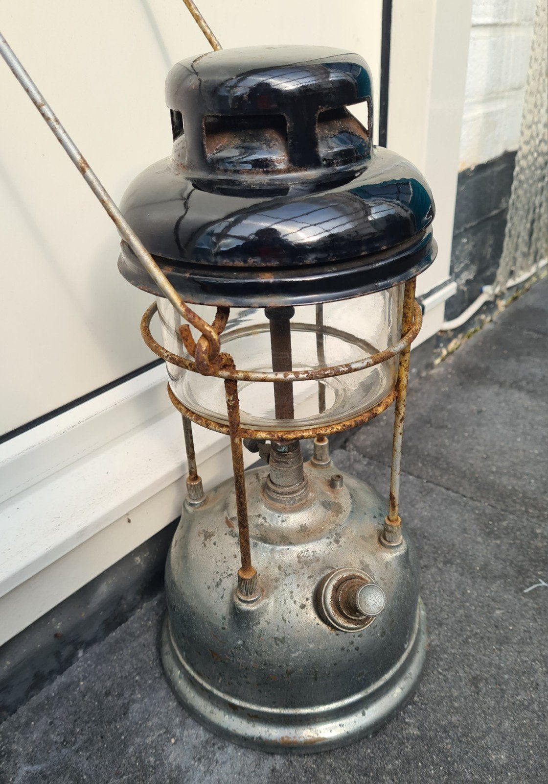 Antieke TILLEY X246 stormlamp scheepslamp pressure lamp, Ophalen of Verzenden