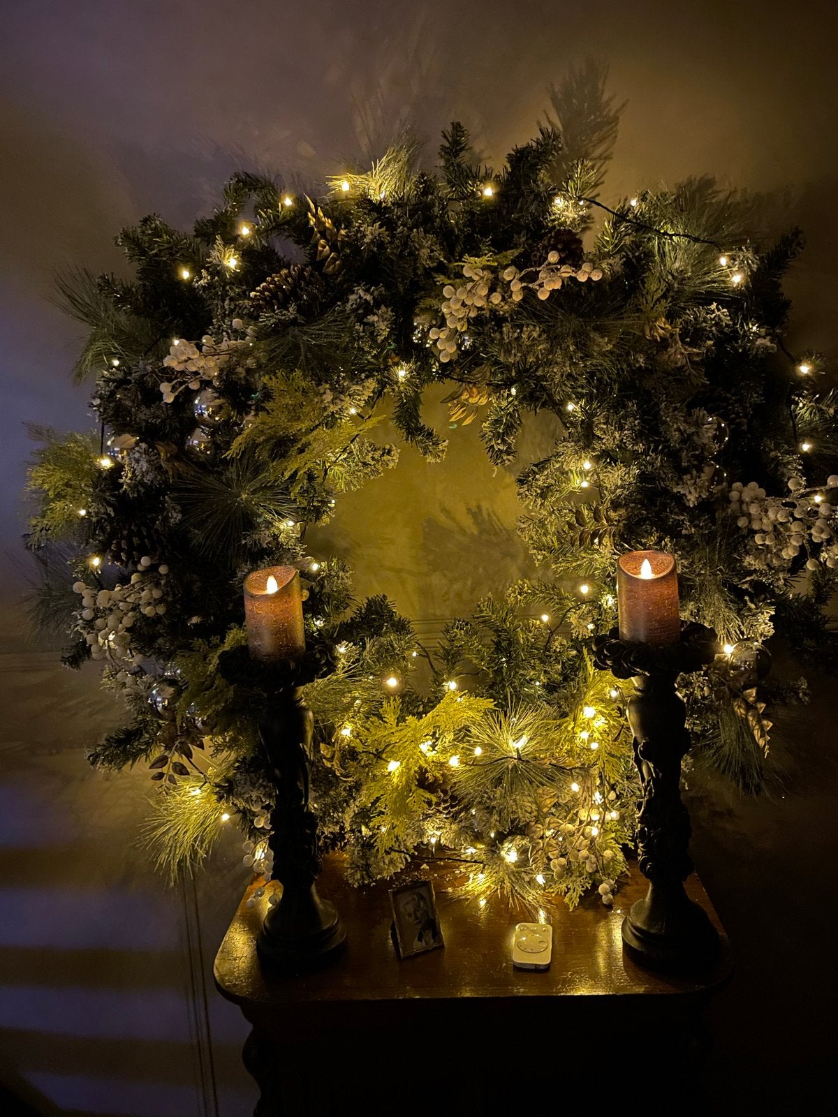 unieke kerstkrans van Riviera Maison, Ophalen, Zo goed als nieuw