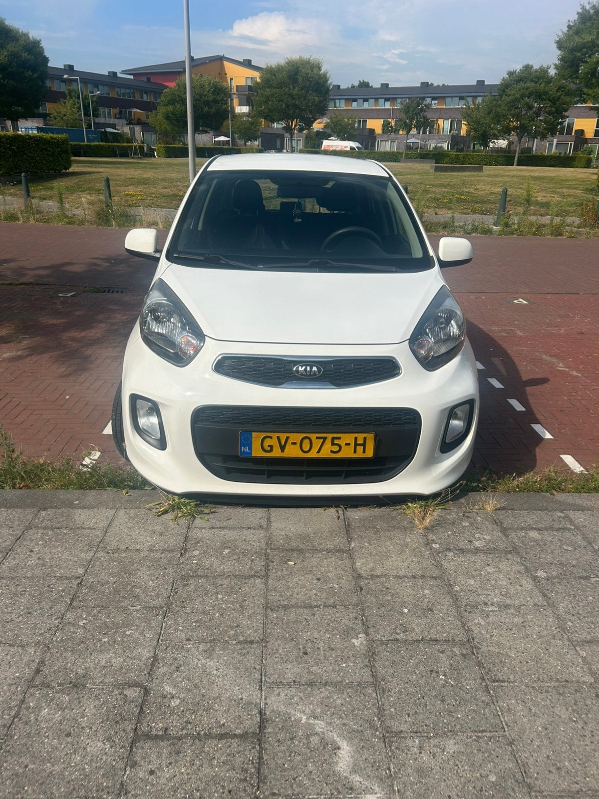 Kia Picanto 1.0 2015, Voorwielaandrijving, Euro 5, Stof, Zwart