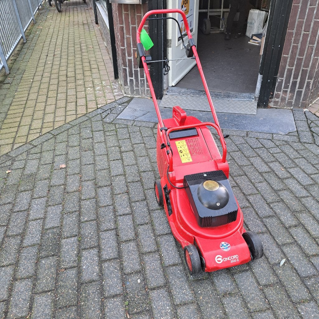 grasmaaier Concord 35, Cirkelmaaier, Gebruikt, Elektrische grasmaaier, Opvangbak