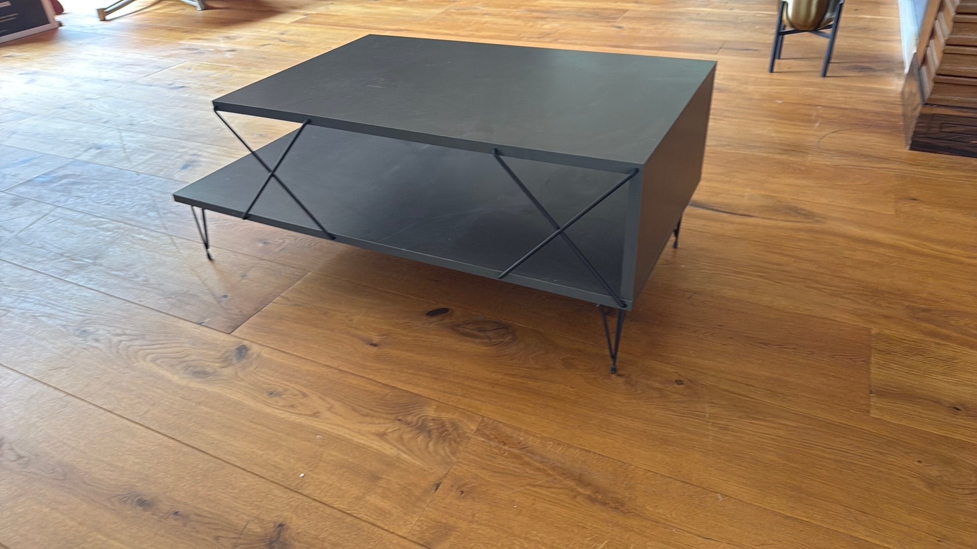 Trendy salontafel, Ophalen, 100 tot 150 cm, 50 tot 100 cm, Zo goed als nieuw