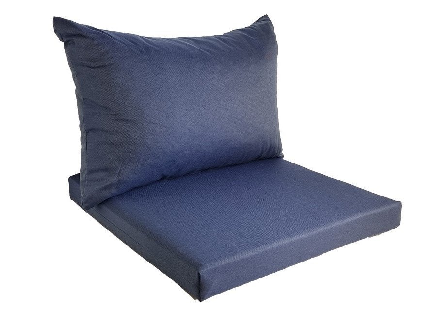 Tuinkussens loungebank blauw of wit nu per set € 17,50, Ophalen, Nieuw