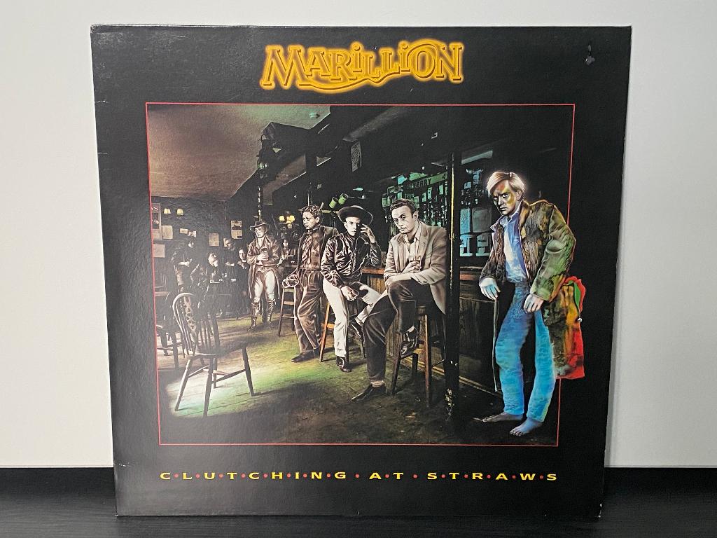 Marillion - Clutching At Straws (LP), Cd's en Dvd's, Vinyl | Rock, Ophalen, Progressive, Gebruikt, 1980 - 1989