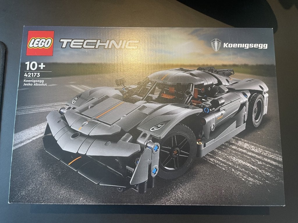 Lego Technic #42173 Koenigsegg Jesko Absolut grijze hypercar, Lego, Nieuw, Ophalen of Verzenden, Technic