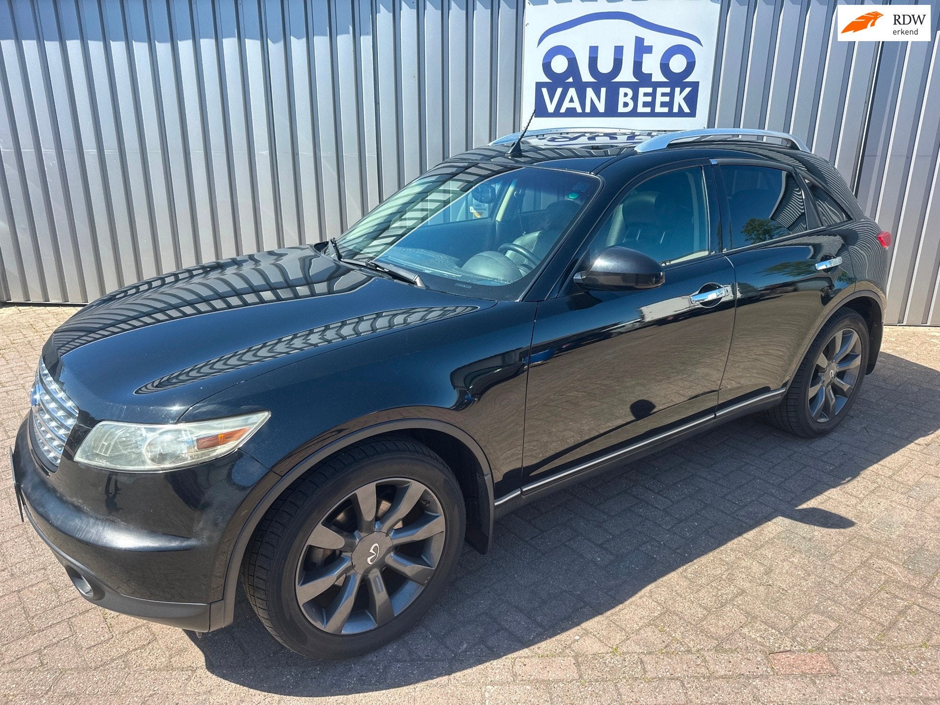 Infiniti FX 35, Auto's, Infiniti, Automaat, Achterwielaandrijving, Gebruikt, Zwart