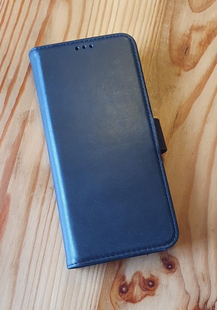 Samsung Galaxy S8 Plus hoesje echt leer zwart. Rosso Nieuw!, Ophalen of Verzenden, Nieuw, Hoesje of Tasje