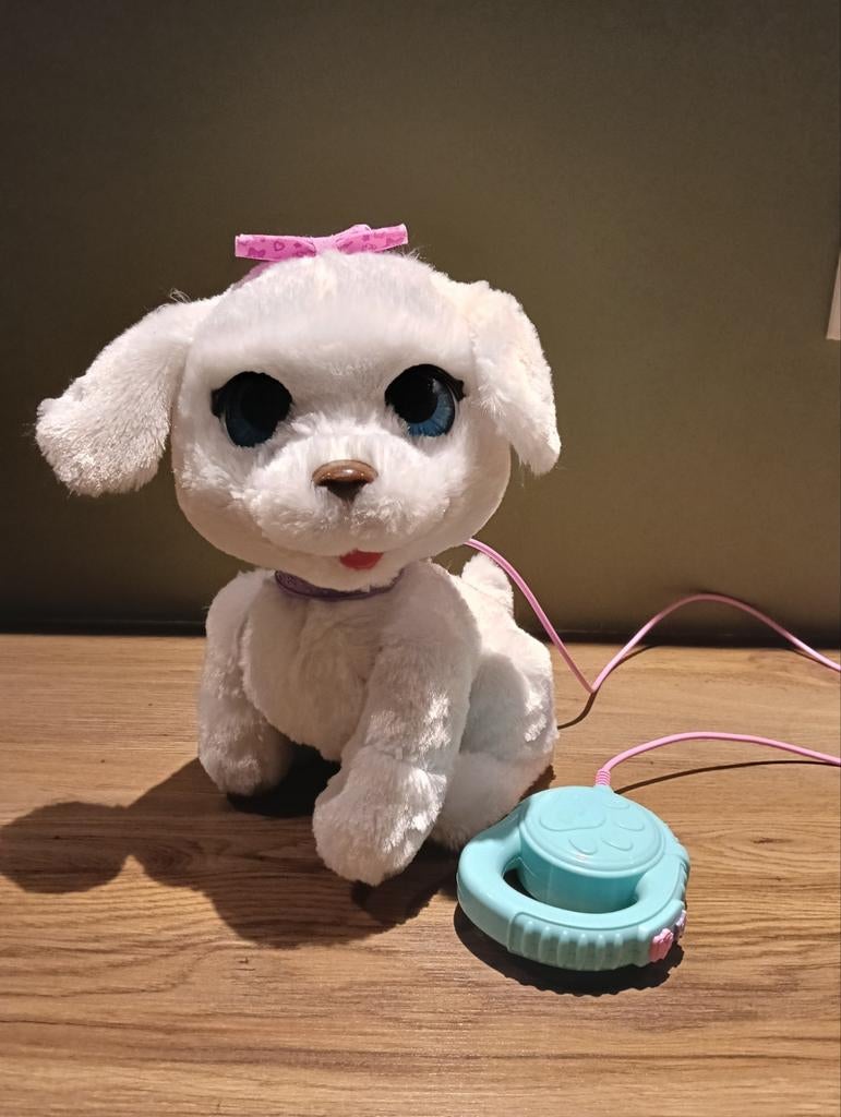 FurReal GoGo mijn dansende puppy, Kinderen en Baby's, Speelgoed | Overig, Ophalen of Verzenden, Zo goed als nieuw, Meisje