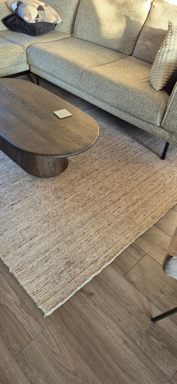 Vloerkleed beige (230x160), Huis en Inrichting, Ophalen, Beige, Rechthoekig, 200 cm of meer