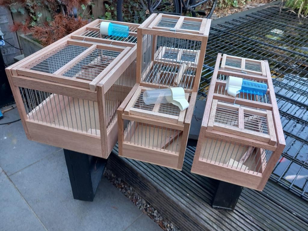 Vangkooien klepkooien voorfrontjes zitstokken, Dieren en Toebehoren, Vogels | Hokken en Kooien, Ophalen of Verzenden, Nieuw, Hout