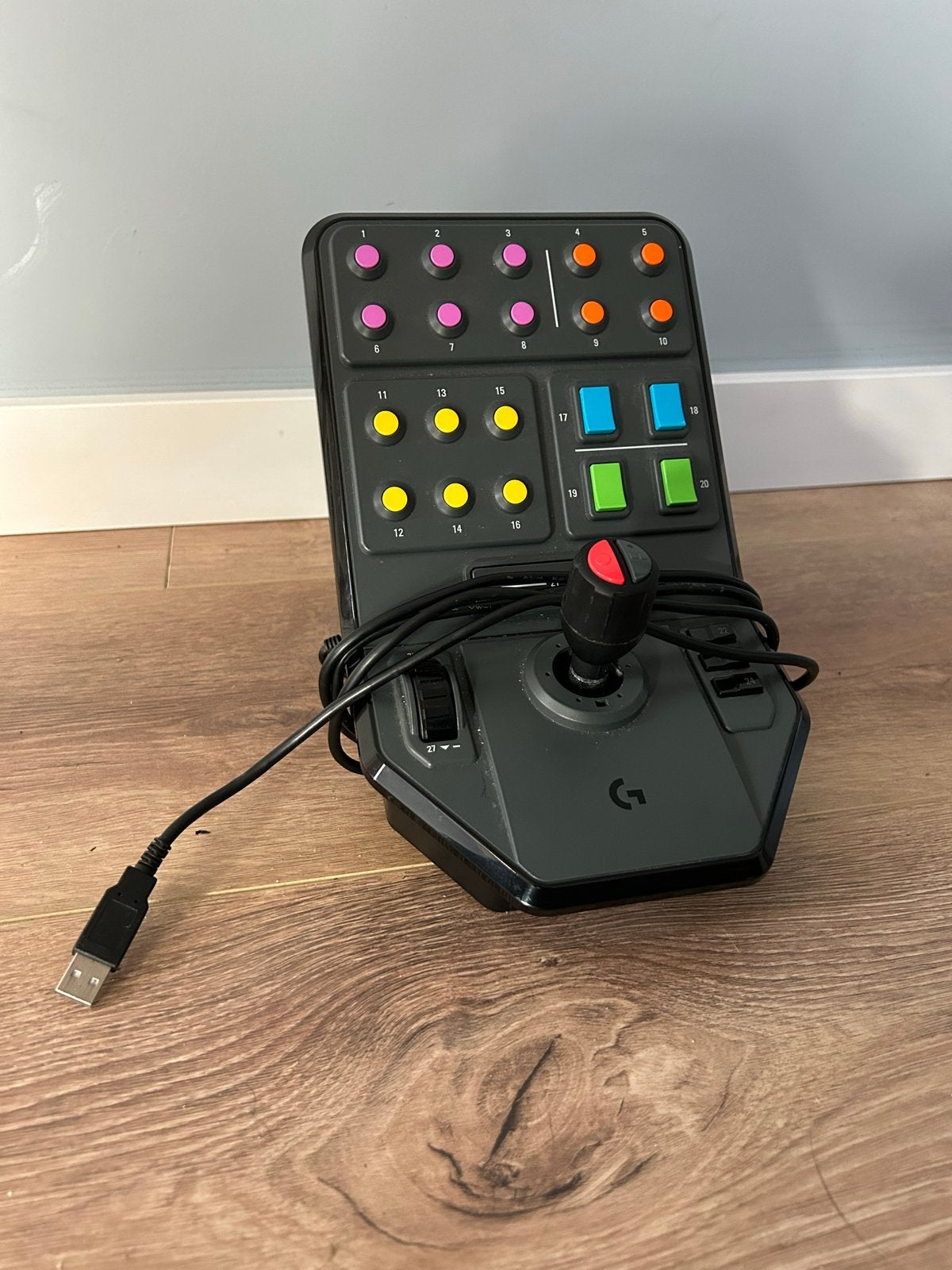 Logitech G Saitek Controller Paneel, Online, 1 speler, Ophalen of Verzenden, Zo goed als nieuw