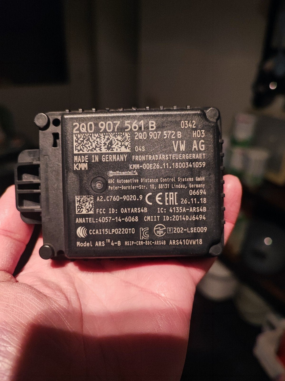 Volkswagen T Roc ACC Sensor, Ophalen of Verzenden, Gebruikt, Volkswagen