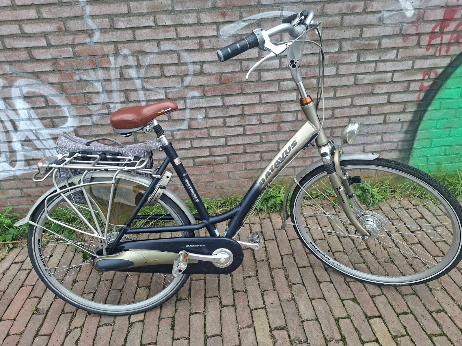 batavus greenparks stationfiets, 53 tot 56 cm, Ophalen, Zo goed als nieuw, Batavus