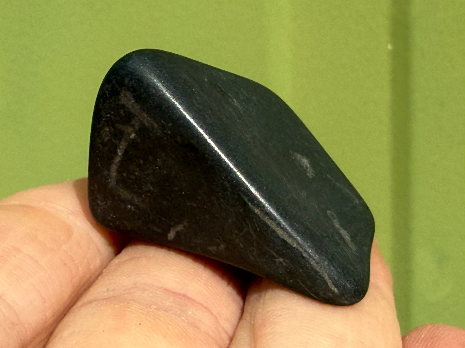Zwarte Azeztuliet mineralen edelstenen, Ophalen of Verzenden, Mineraal