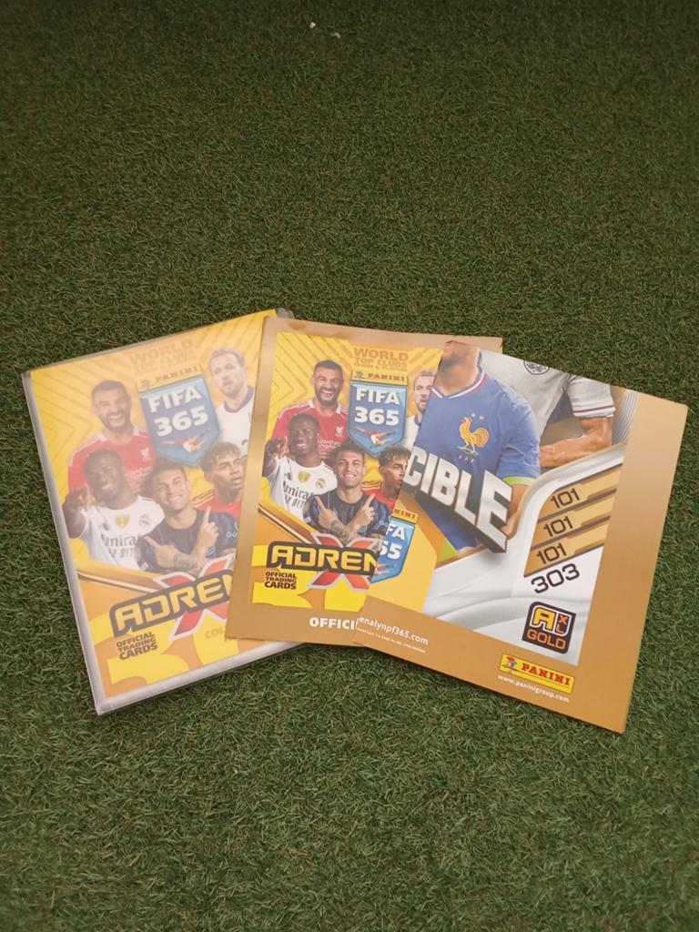 Panini 365 adrenalyn xl map, Ophalen of Verzenden, Volle spaarkaart