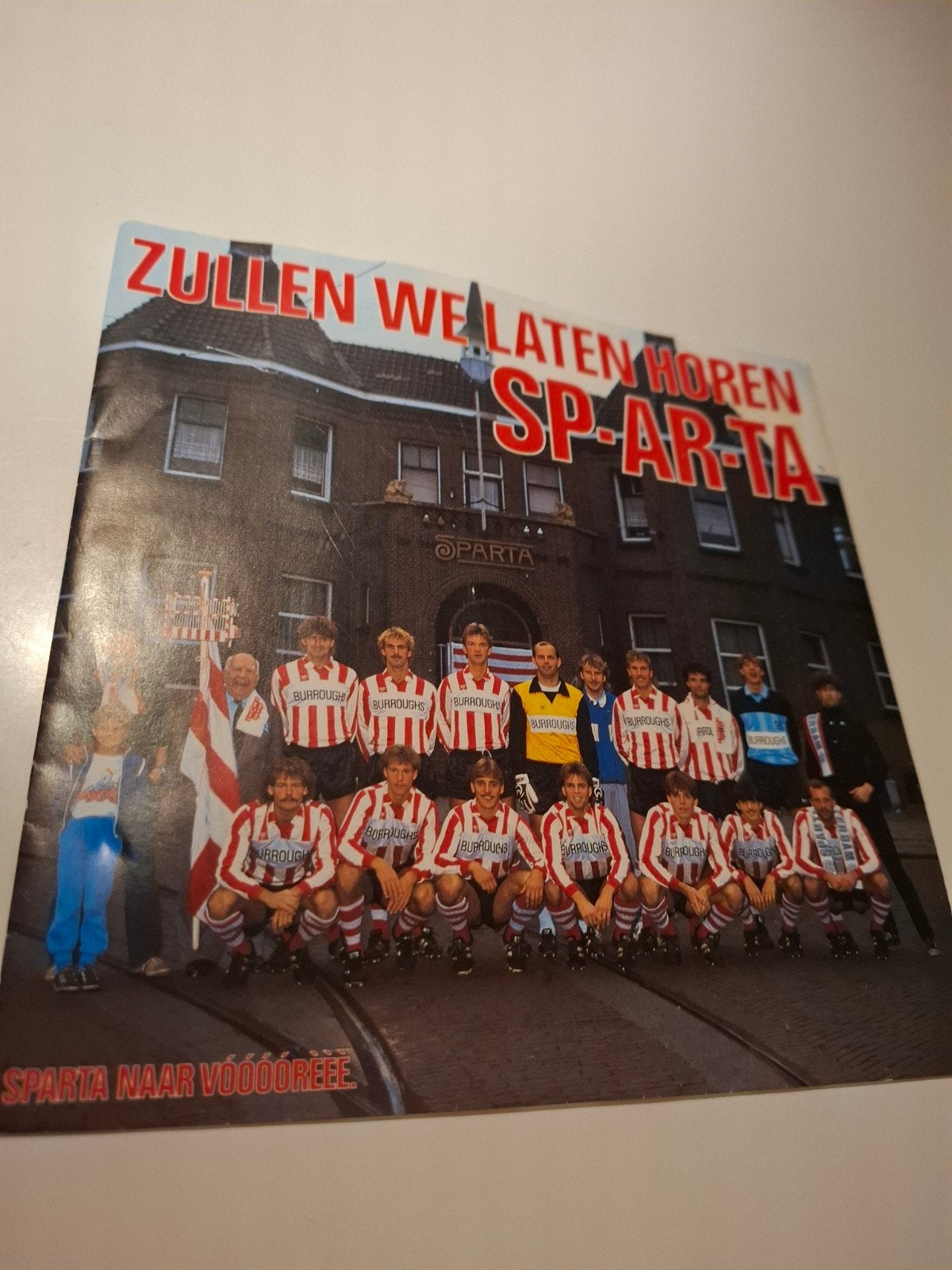 Sparta Rotterdam - Zullen We Laten Horen SP-AR-TA Single, Ophalen of Verzenden, Gebruikt, Single
