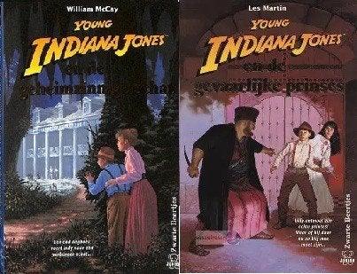 2x Young Indiana Jones - Zwarte Beertjespockets, Ophalen of Verzenden, Gelezen, Diverse auteurs