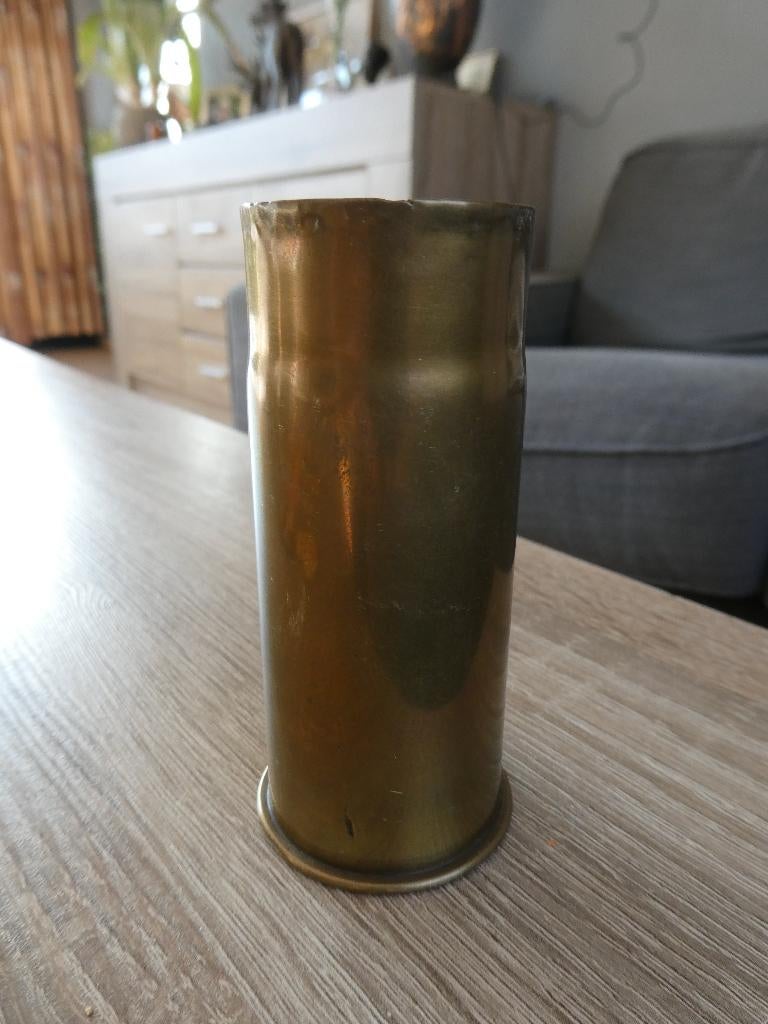 Franse 37 mm anti tank huls., Verzamelen, Militaria | Tweede Wereldoorlog, Ophalen of Verzenden, Landmacht, Overige gebieden, Hulzen of Bodemvondsten
