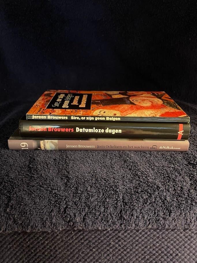 3 Boeken van Jeroen Brouwers., Boeken, Romans, Gelezen, België, Ophalen of Verzenden