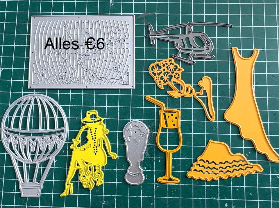 Stansmallen Set - Reizen Thema, Hobby en Vrije tijd, Ophalen of Verzenden, Zo goed als nieuw, Overige thema's