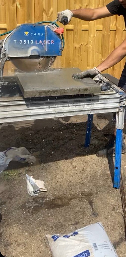 Carat T-3510 laser, Doe-het-zelf en Verbouw, Gereedschap | Zaagmachines, 70 mm of meer, Overige typen, Ophalen of Verzenden, Zo goed als nieuw