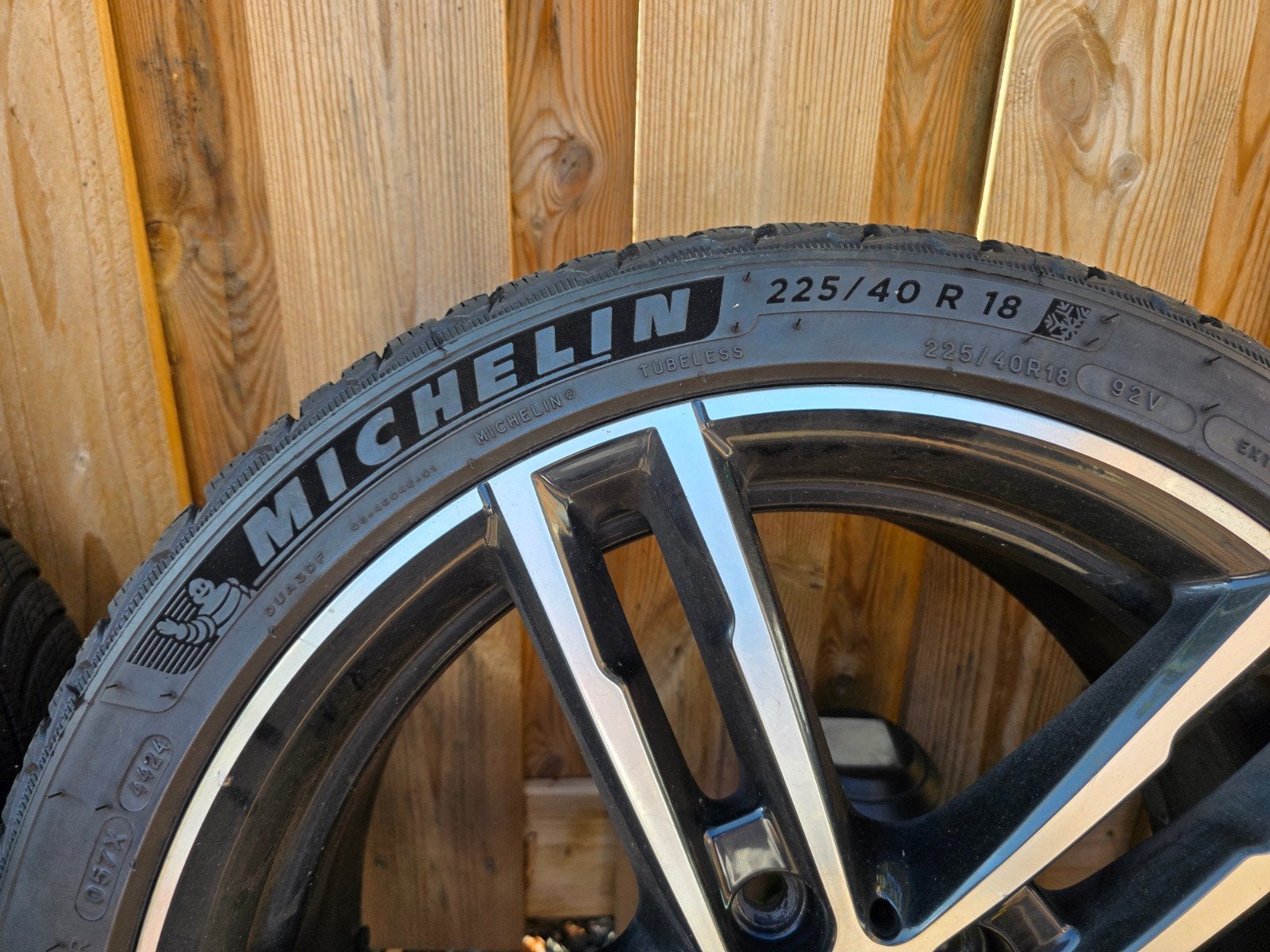 Originele BMW 1/2 serie 18 inch 719M breedset winterbanden, Ophalen, 18 inch, Gebruikt, Banden en Velgen