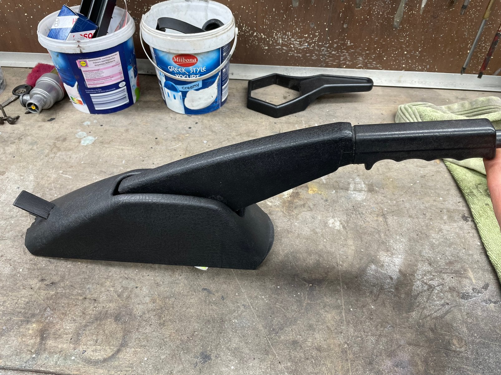 Handrem golf mk2, Ophalen