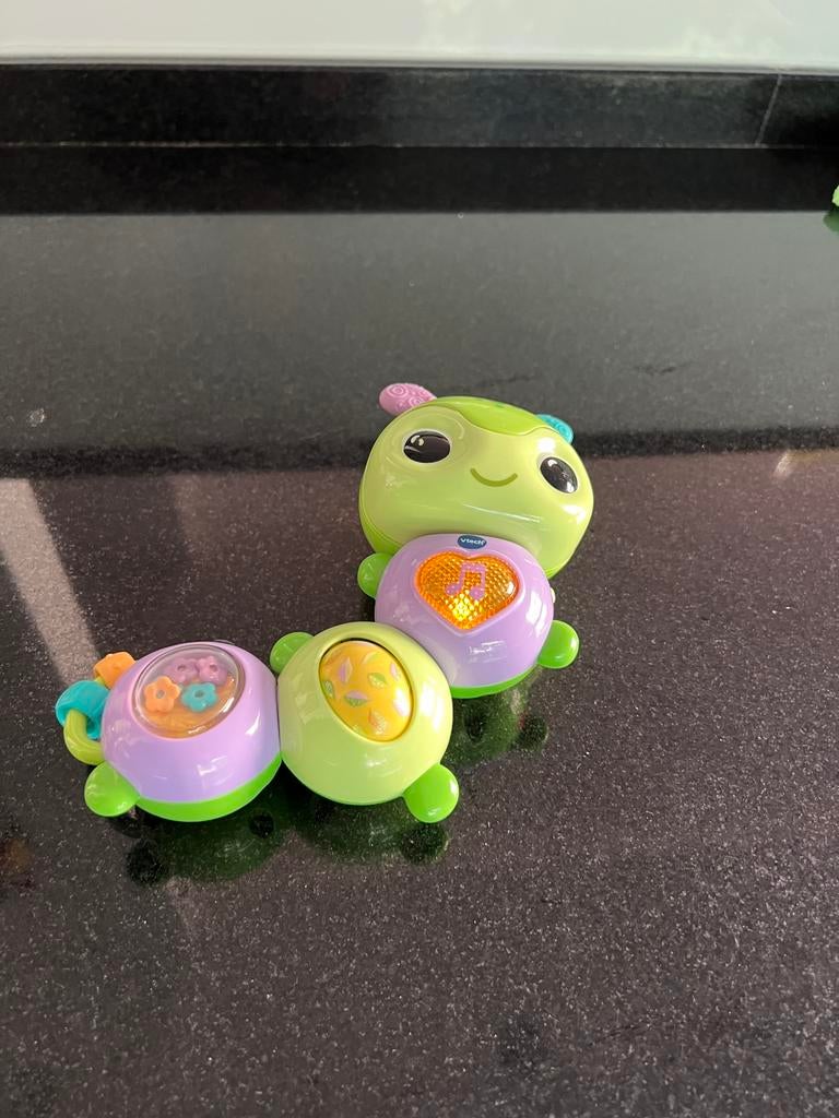 069 - VTech Draai & Wiebel Rupsje, Ophalen of Verzenden, Zo goed als nieuw, Overige typen, Met licht