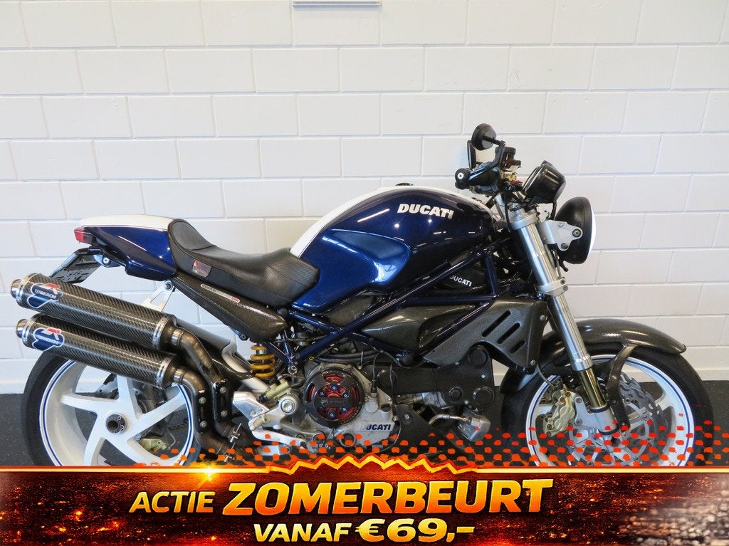 Ducati MONSTER S4R TERMIONI PERFECT! (bj 2003), Motoren, Bedrijf, Naked bike