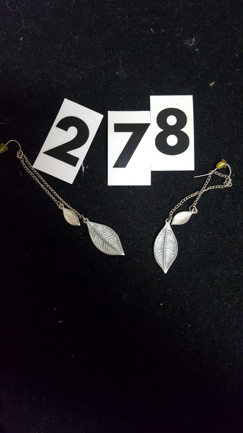 s [ 278 ] oorbellen, veren zilver, Ophalen of Verzenden, 'T Olde Gre-j, Info@toldegrej.nl, Endepoelstraat 20f Didam